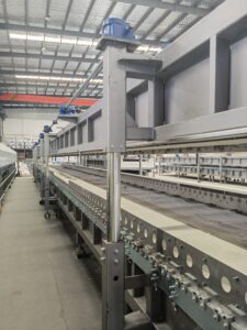 Screw jack lifting system used in glass tempering furnace equipment
